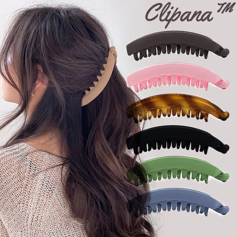 Clipana™ | Barrette à cheveux en banane (ensemble de 7 pièces)