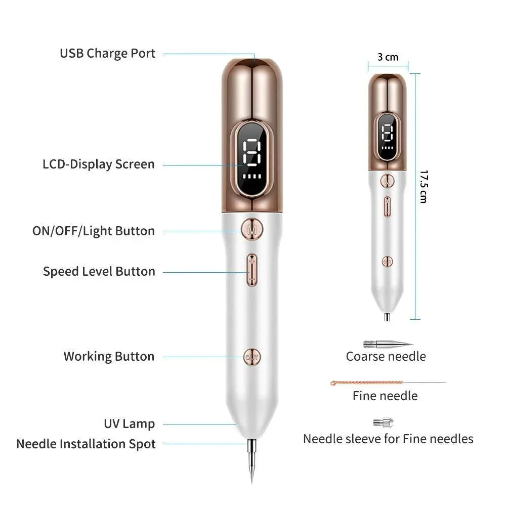 Stylo Plasma Multifonction pour Traitement de la Peau