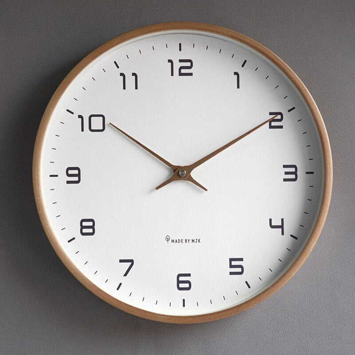 Horloge Murale en Bois - NordicTimber