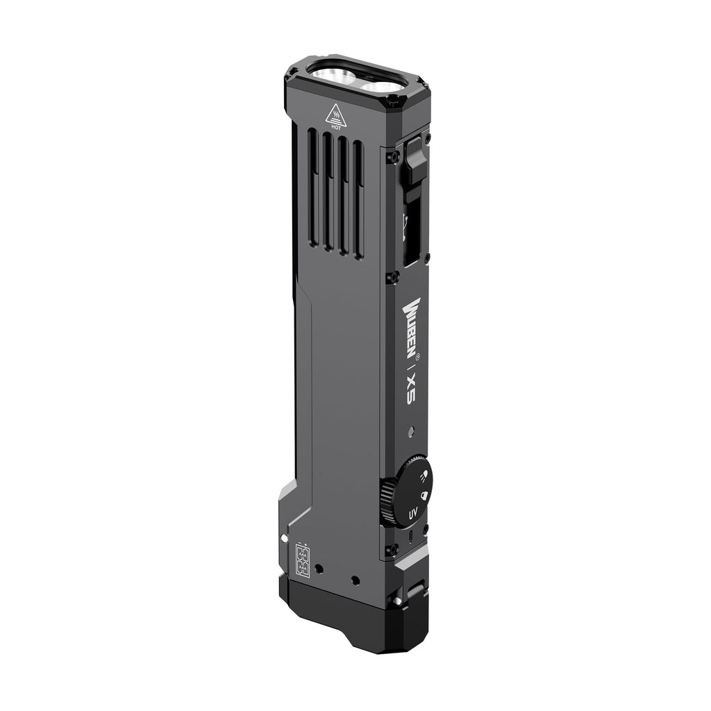 WUBEN X5 3-en-1 Lampe de poche EDC compacte 1300 Lumens