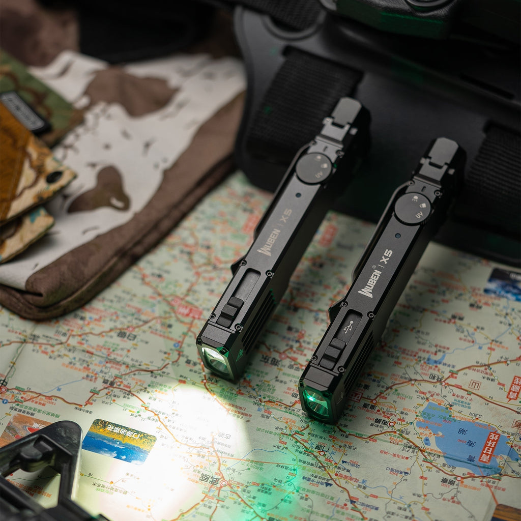 WUBEN X5 3-en-1 Lampe de poche EDC compacte 1300 Lumens