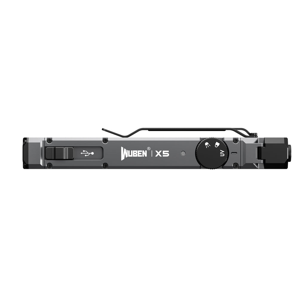 WUBEN X5 3-en-1 Lampe de poche EDC compacte 1300 Lumens