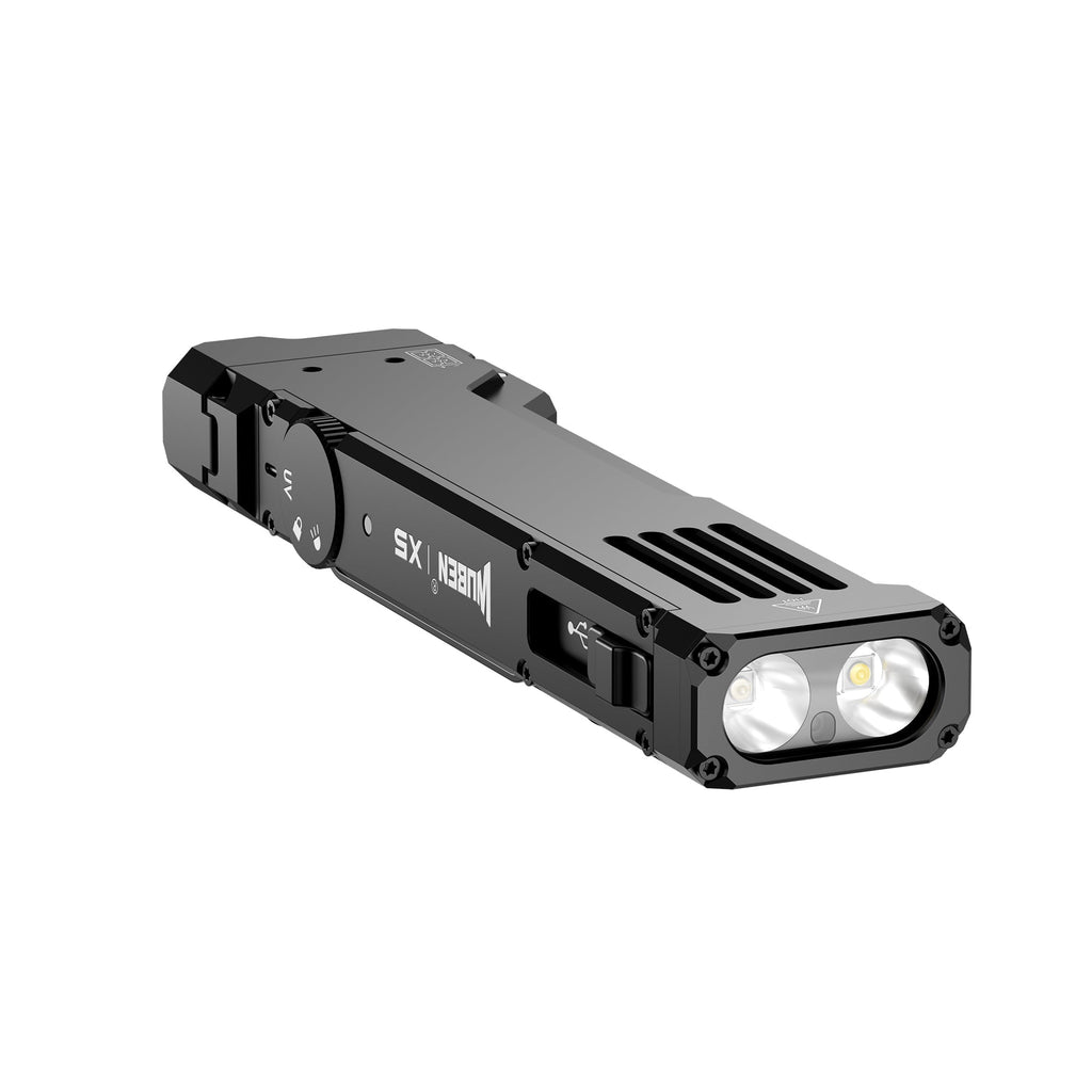 WUBEN X5 3-en-1 Lampe de poche EDC compacte 1300 Lumens
