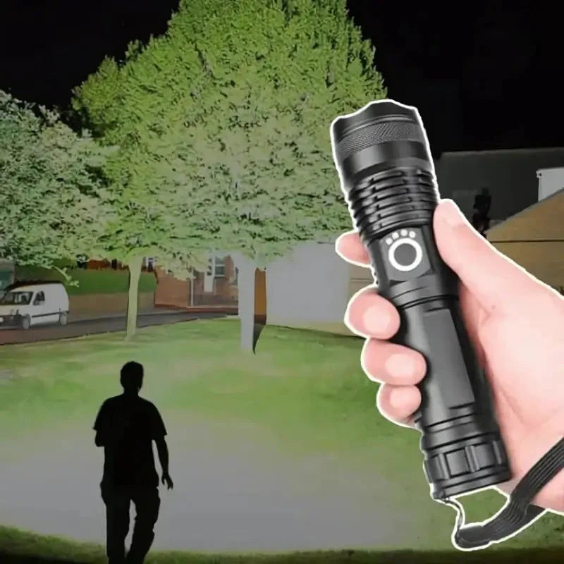 XH-P50 Lampe de Poche 90000 Lumens