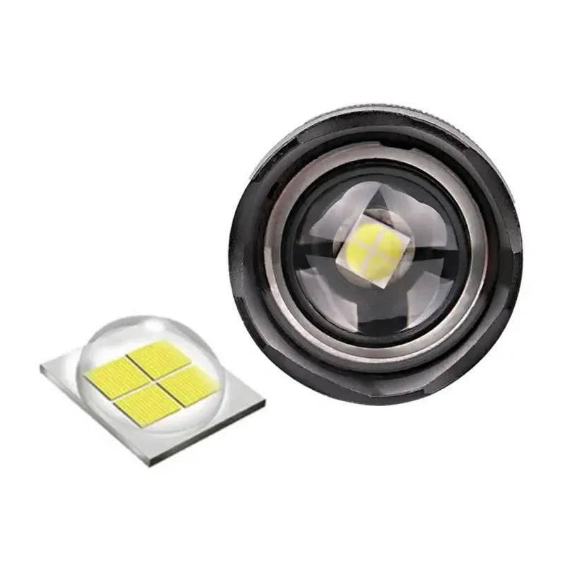 XH-P50 Lampe de Poche 90000 Lumens