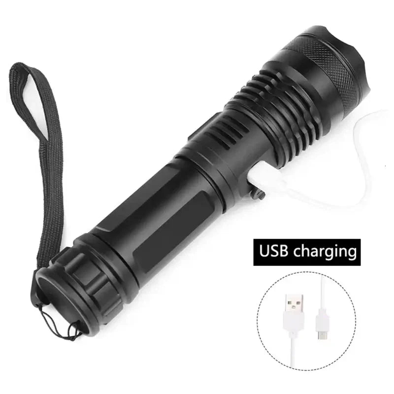 XH-P50 Lampe de Poche 90000 Lumens