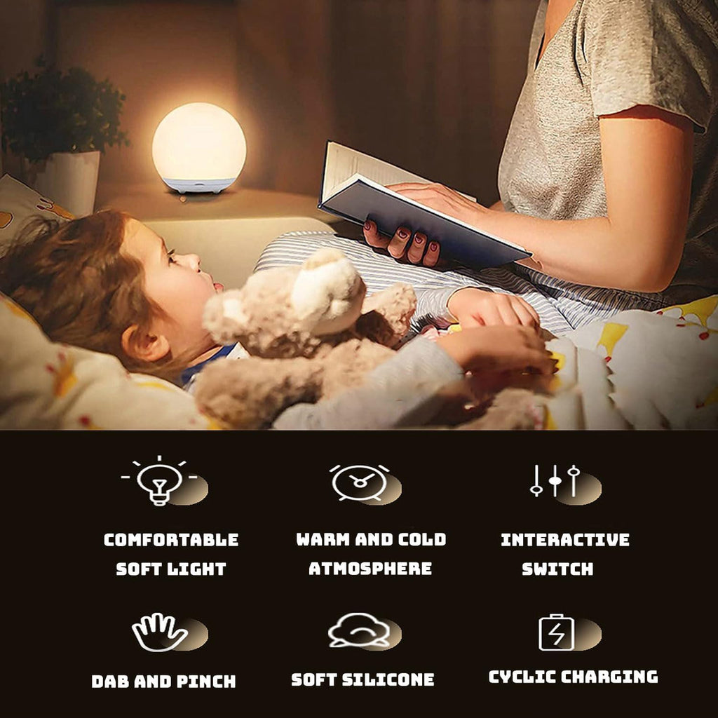 Lampe de Nuit pour Allaitement | Silicone Sans BPA | Amie des Yeux
