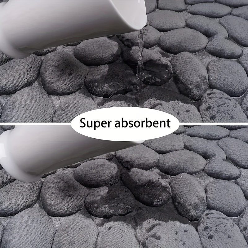 Tapis de Bain Ultra Absorbant Antidérapant