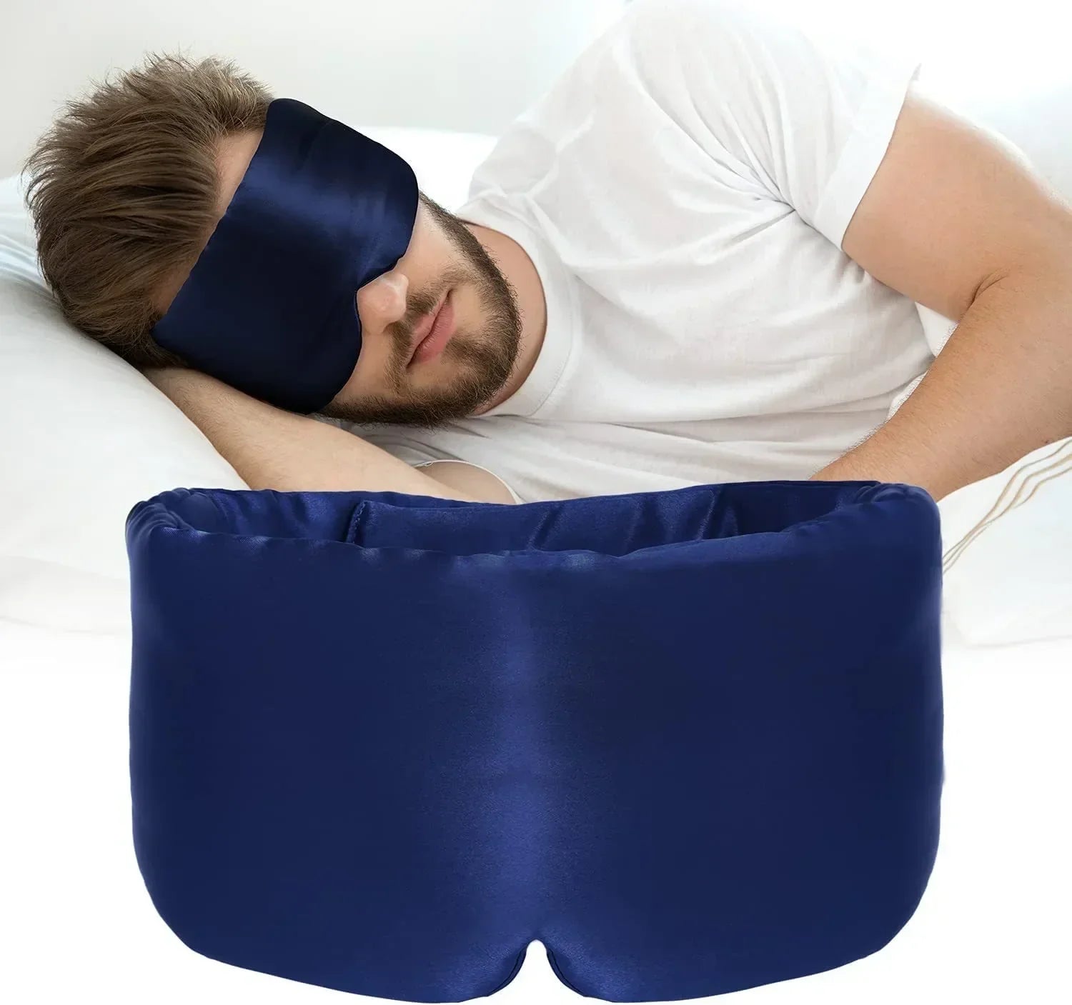 Masque de Sommeil en Soie - Soie de Luxe | Diverses Couleurs Disponibles