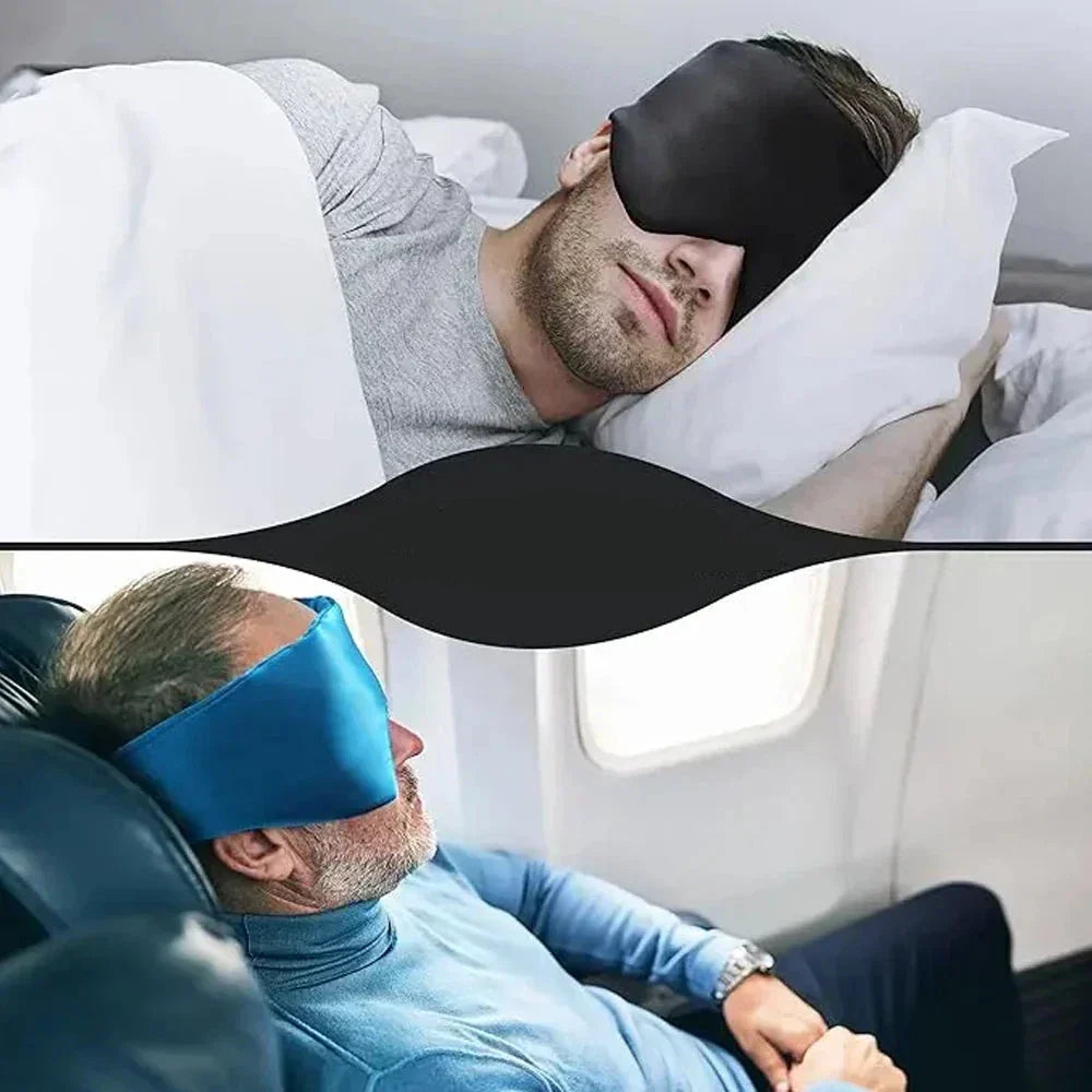 Masque de Sommeil en Soie - Soie de Luxe | Diverses Couleurs Disponibles