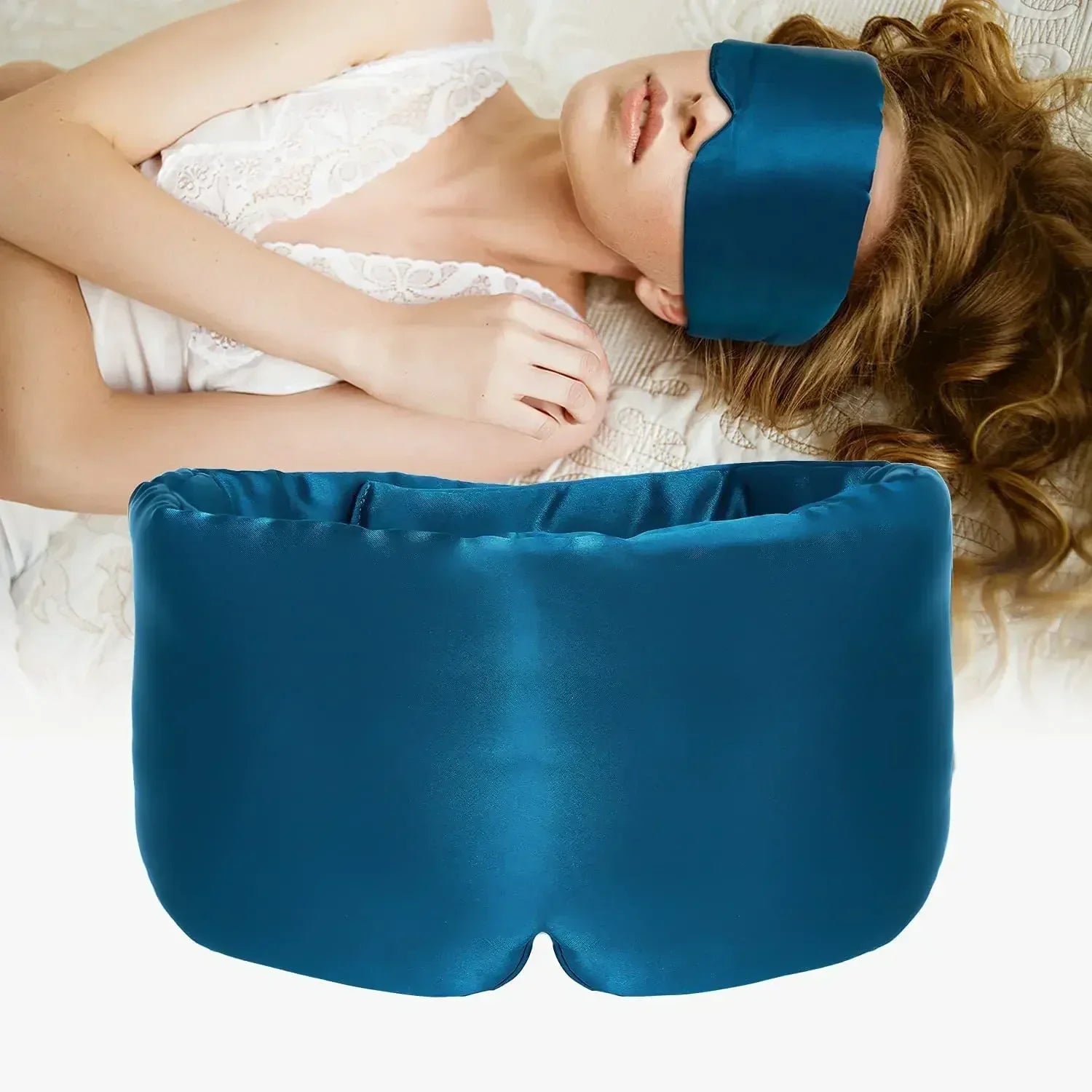 Masque de Sommeil en Soie - Soie de Luxe | Diverses Couleurs Disponibles