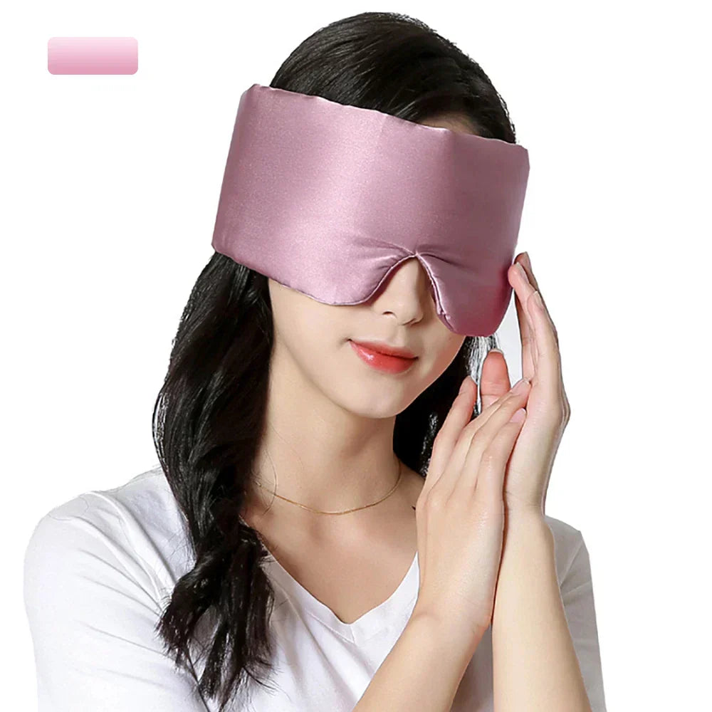 Masque de Sommeil en Soie - Soie de Luxe | Diverses Couleurs Disponibles