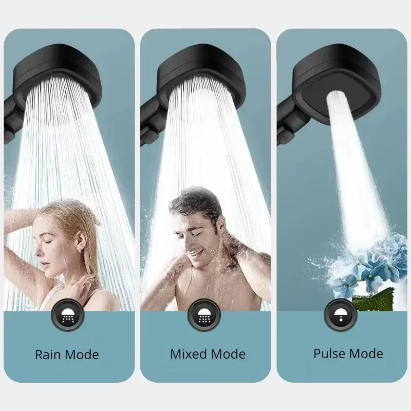 Tête de Douche AquaPulse - Haute Pression | Modes de Spray Réglables