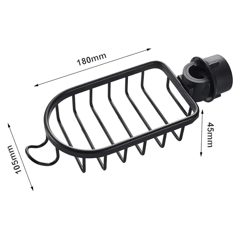 AquaGrip Étagère de Douche – Pratique, en Acier Inoxydable et Gain de Place