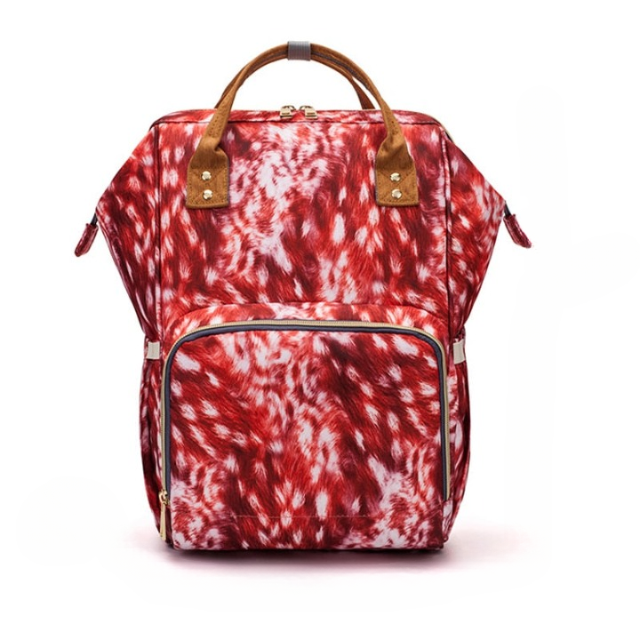 Sac à dos pour couches de grande capacité – Sac de voyage imperméable à plusieurs poches