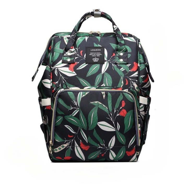 Sac à dos pour couches de grande capacité – Sac de voyage imperméable à plusieurs poches